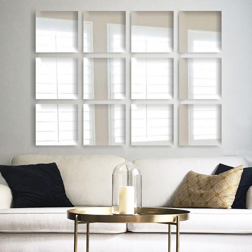 Wallity Set ogledala SETAYNA_011, 20x20cm