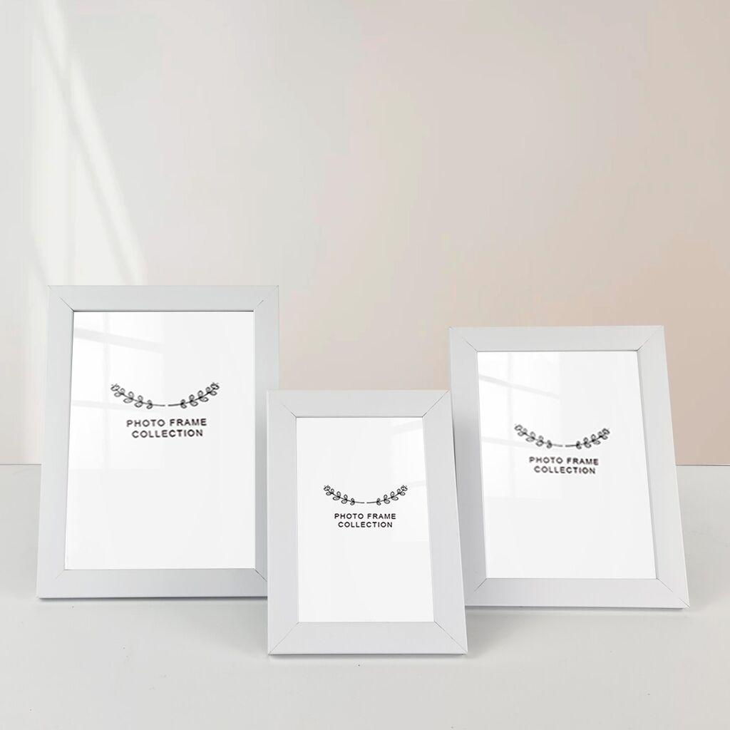 Aberto Design Set ramova za slike 3BFC1009, 10x15cm, 13x18cm, 15x21cm, 3 komada, Beli