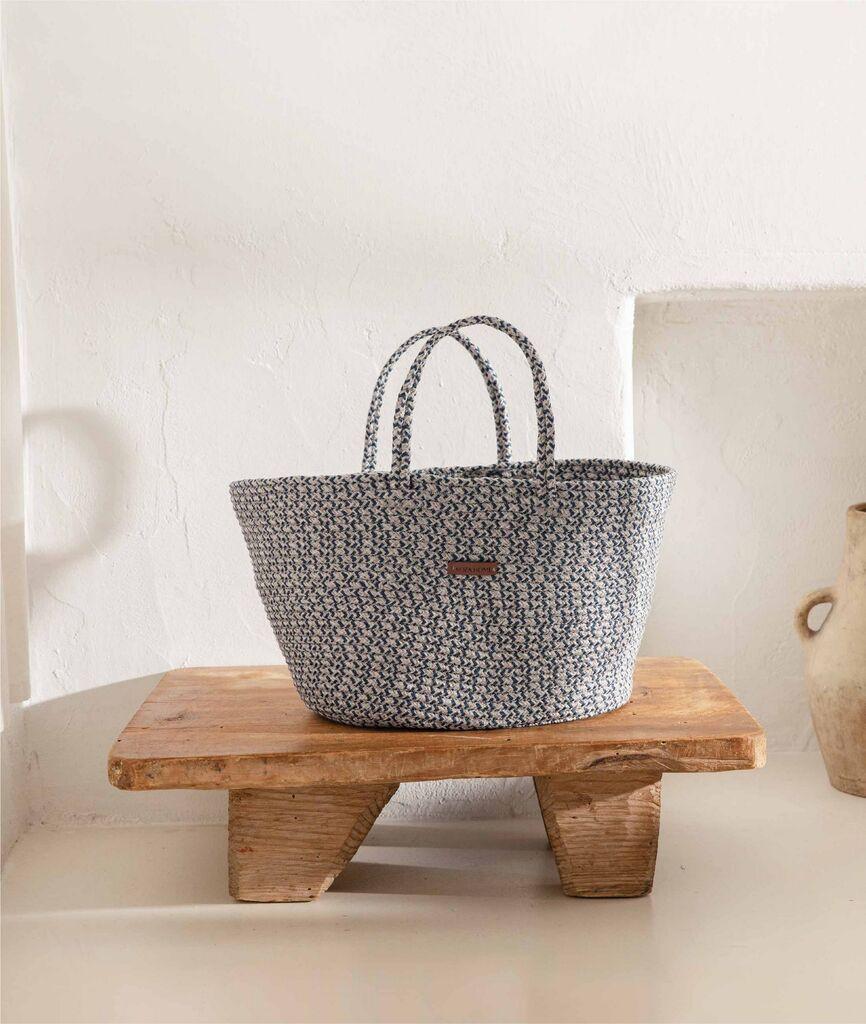 Aberto Design Dekorativna torba 30cm, Sivo-Teget