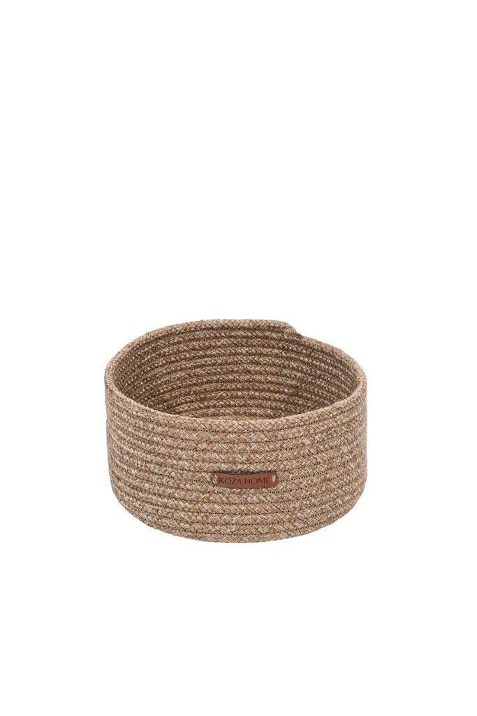 Aberto Design Dekorativna korpica 25x50cm, Bež