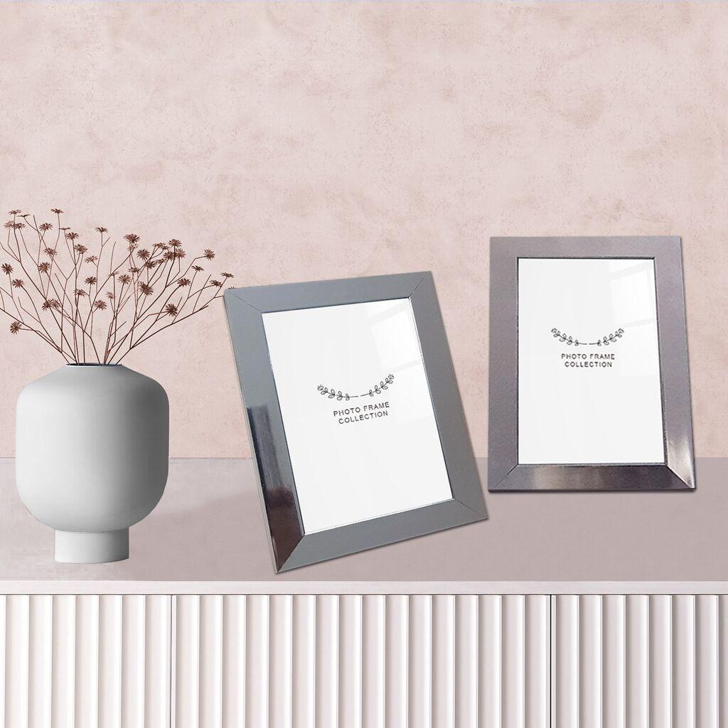 Aberto Design Set ramova za slike 2IGFC1026_1521, 15x21cm, 2 komada, Srebrne boje