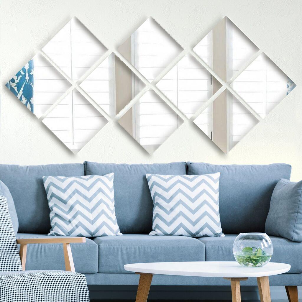 Wallity Set ogledala SETAYNA_005, 20x20cm