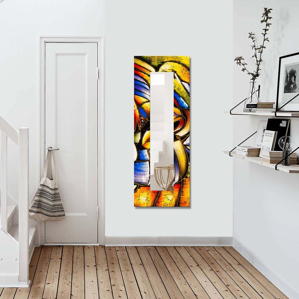 Wallity Ogledalo 40120YMA-16, 40x120cm, Šareno