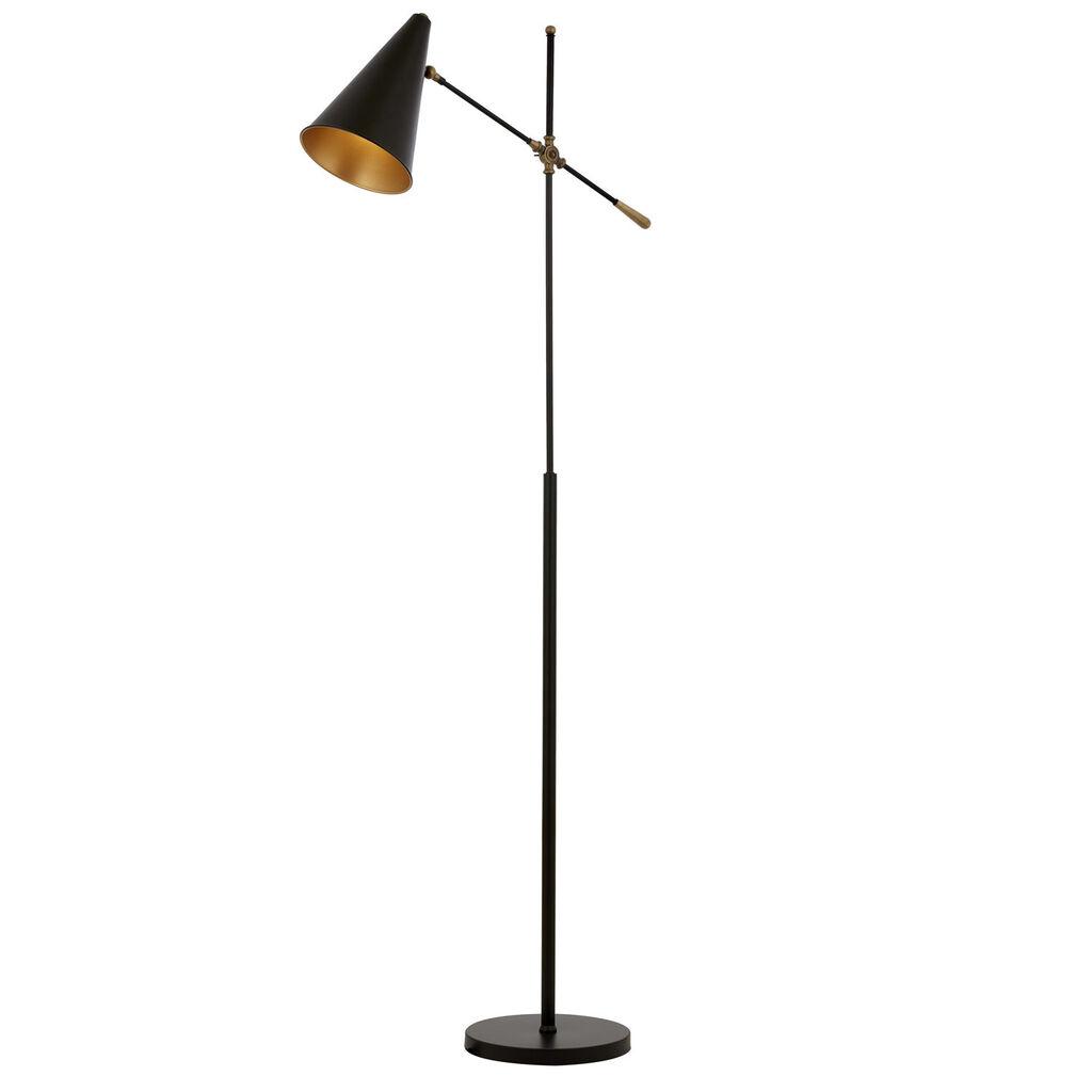 Opviq Podna lampa LM-9114-1BSY, 185 cm, E27, Crna