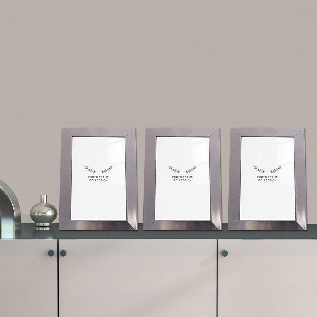 Aberto Design Set ramova za slike 3IGFC1027_1521, 15x21cm, 3 komada, Srebrne boje