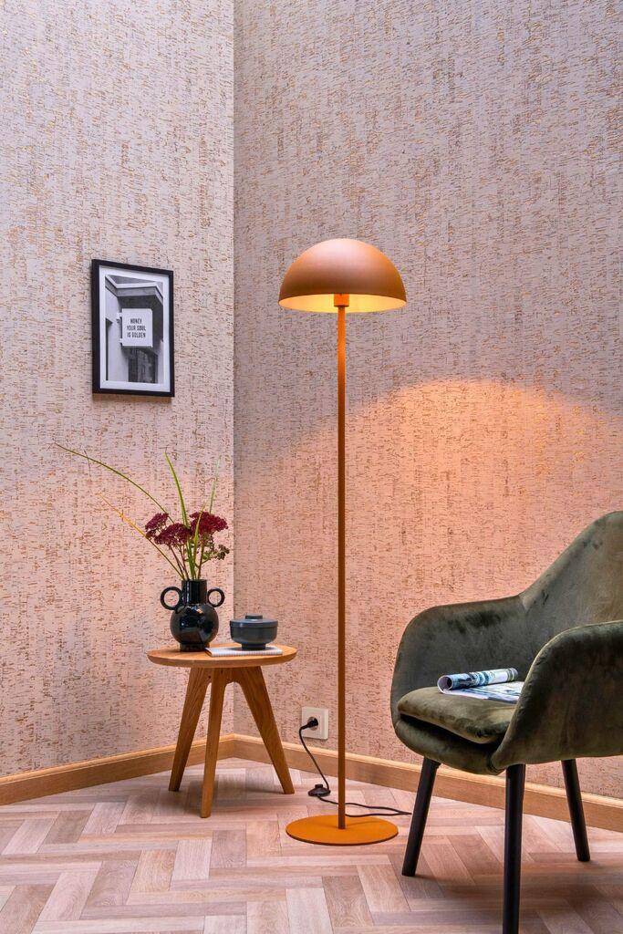 Opviq Podna lampa Mushroom, 160 cm, 40 cm, E27, Narandžasta