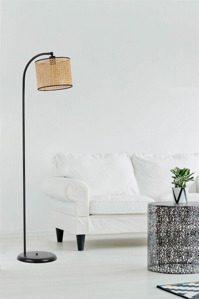 Opviq Podna lampa Azra, 154 cm, E27, Bež