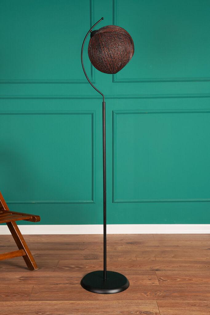 Opviq Podna lampa Povimento, 165 cm, Crna