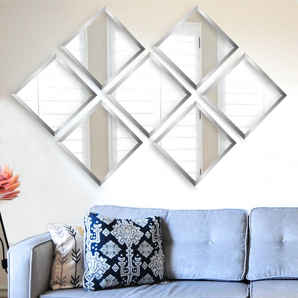 Wallity Set ogledala SETAYNA_023, 24x24cm