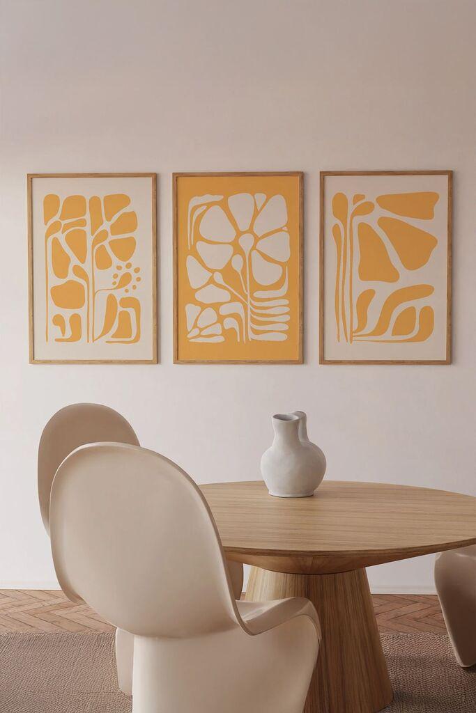 Wallity Slika Ersy3Ham15, 3 dela, 33 x 48 cm