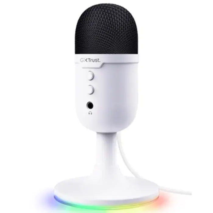 Trust geјmerski mikrofon GXT 234 Yunix, USB, 3,5 mm, USB-A, crni