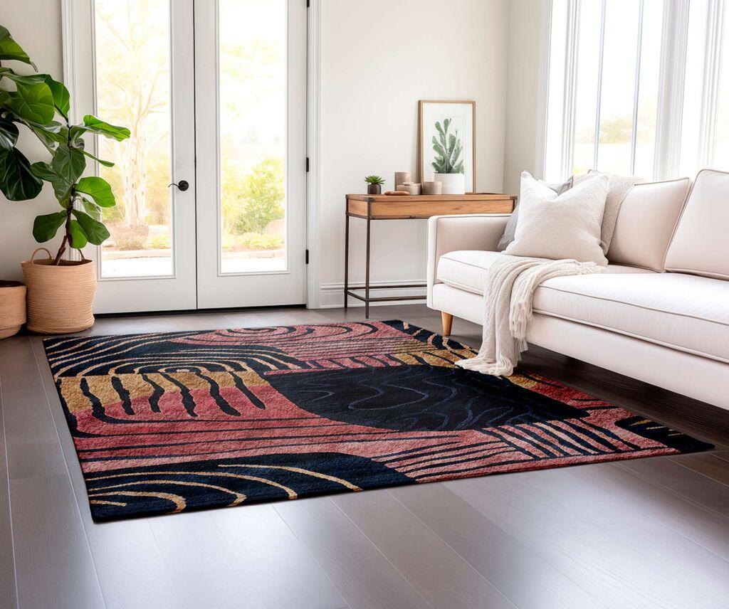 Conceptum Hypnose Tepih BSR-5, Pravougaoni, 100 x 140 cm, Šareni