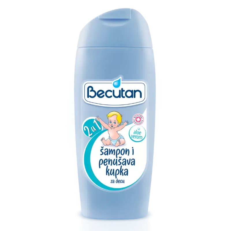 Becutan Šampon i kupka za bebe 2U1, 350ml
