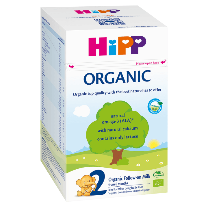 Hipp 2 Mleko za bebe Organic 6M+, 800 g