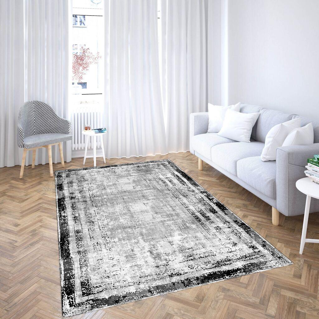 Conceptum Hypnose Tepih CG_205, Pravougaoni, 100 x 180 cm, Sivi