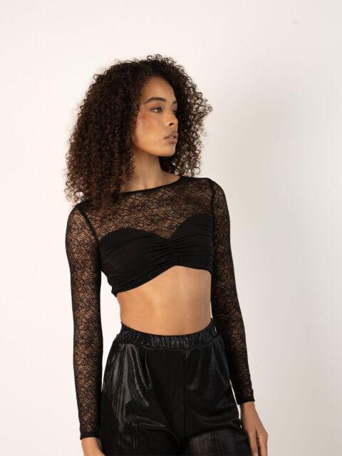 Jaded Rose Ženski top Ida, Crni