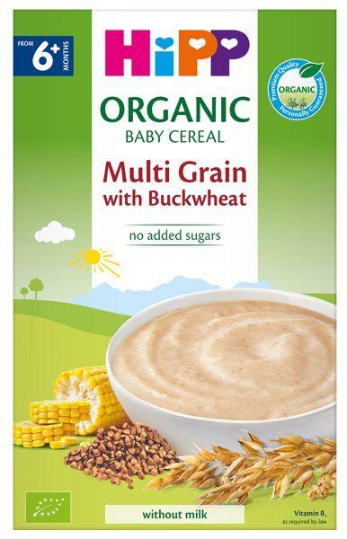 Hipp Organic Instant kašica za bebe Više vrsta žitarica, 250 g