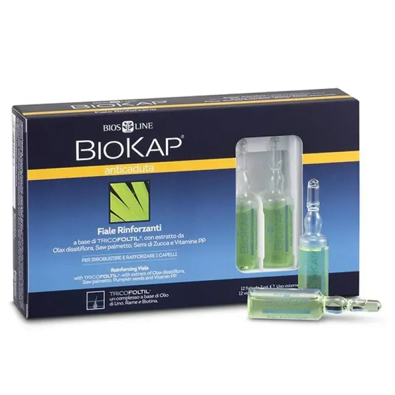 Biokap Ampule protiv opadanja kose, 7ml, 12 komada