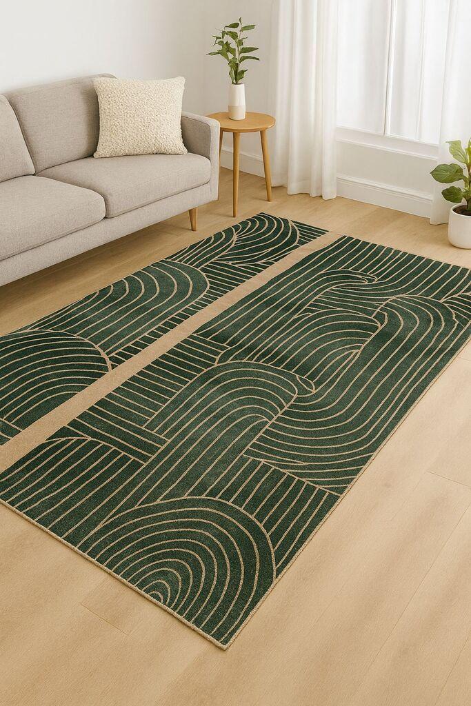 Conceptum Hypnose Tepih BSR-11, Pravougaoni, 180 x 280 cm, Maslina