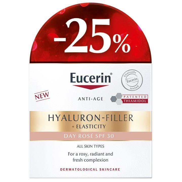 Eucerin Dnevna krema Hyaluron Filler + Elasticity SPF 30 50ml 25%