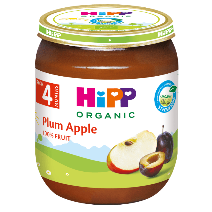 Hipp Kašica za bebe Šljiva i jabuka, 125 g