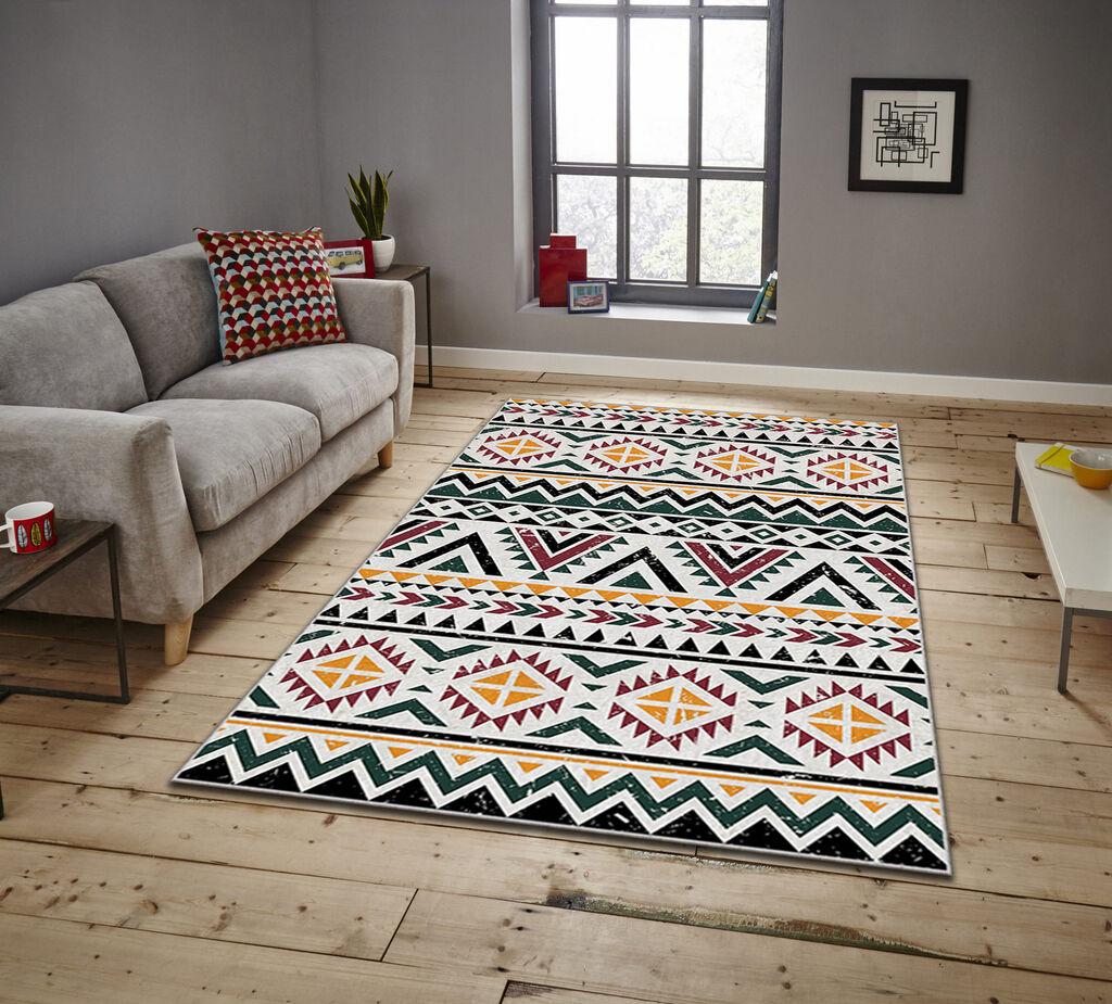 Conceptum Hypnose Tepih Asr Crpt-138, Pravougaoni, 100 x 140 cm, Šareni