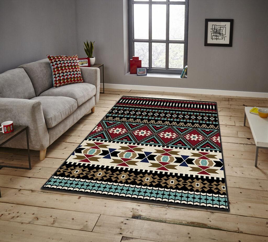Conceptum Hypnose Tepih Asr Crpt-114, Pravougaoni, 100 x 140 cm, Šareni