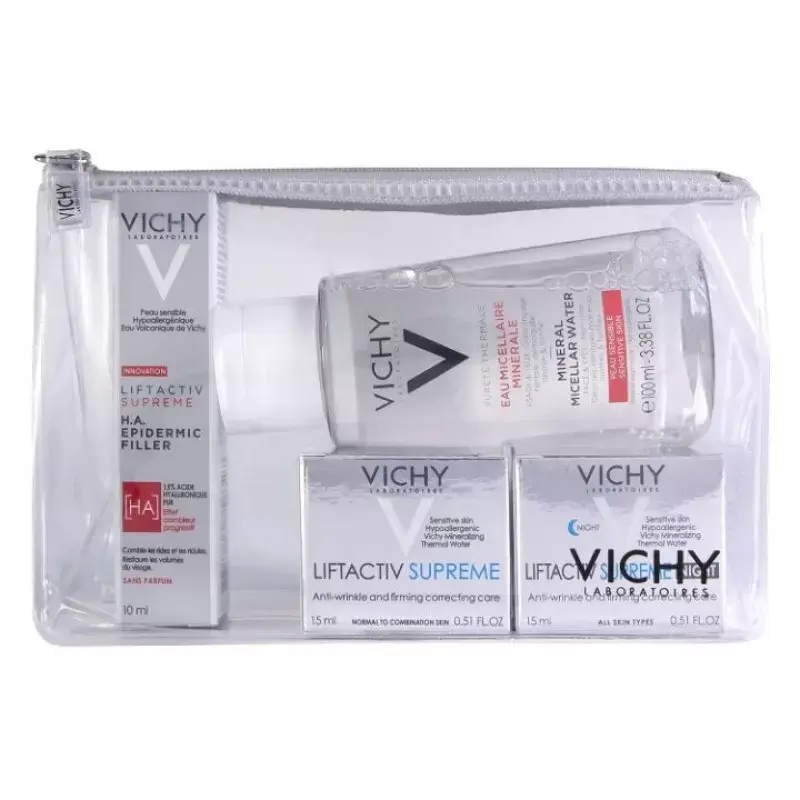 Vichy Kozmetički set sa neseserom Liftactiv Supreme, 4 komada