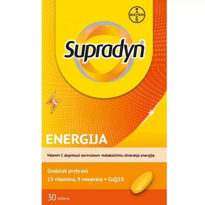 Supradyn Dodatak ishrani Energija, 30 tableta