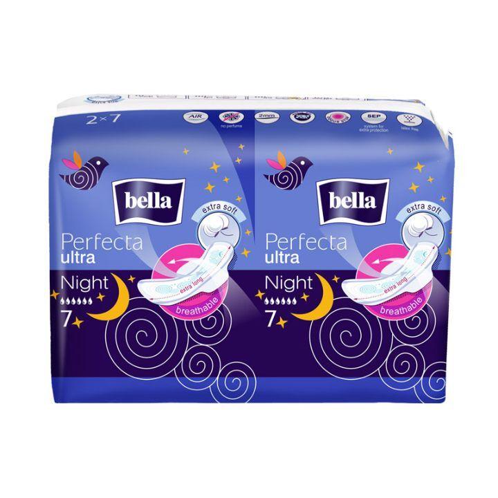 Bella Higijenski ulošci Perfecta Night Extra Soft, 14 komada