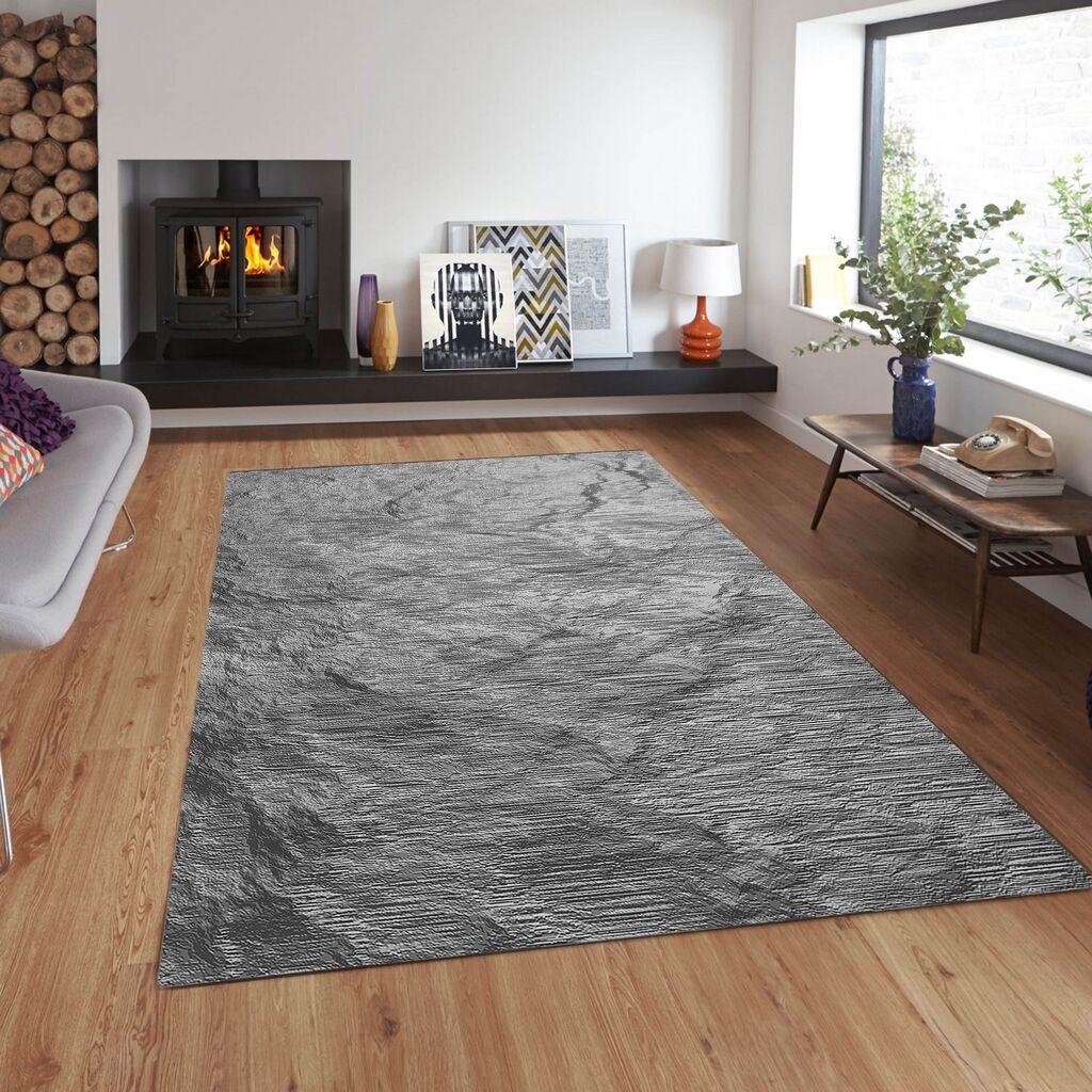 Conceptum Hypnose Tepih Cg104, Pravougaoni, 160 x 230 cm, Sivi