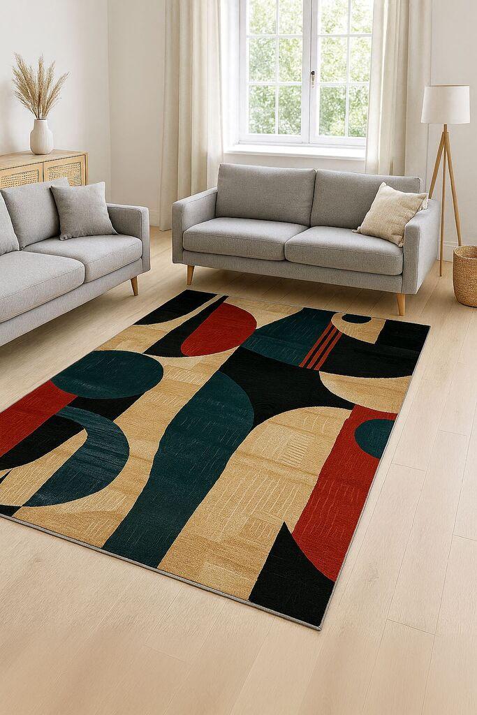 Conceptum Hypnose Tepih BSR-16, Pravougaoni, 120 x 180 cm, Šareni