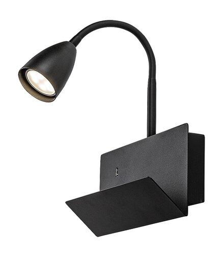 Rabalux Zidna lampa Tacito, GU10 1x25W, Crna