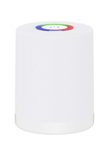 Rabalux Stona lampa Tipy, punjiva RGB, dimabilna na touch, LED 0.8W, 3000K