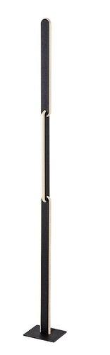 Rabalux Podna lampa Sindri, LED 33W, 3000-4000K, dimabilna, H132cm, Crna