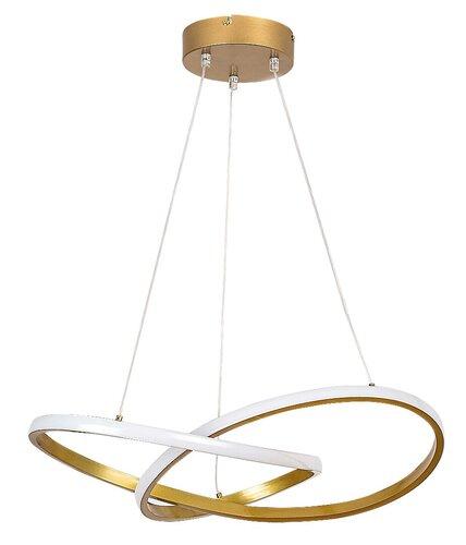 Rabalux Visilica Castiel, LED 36W, 3000K, 56x35cm, Zlatne boje