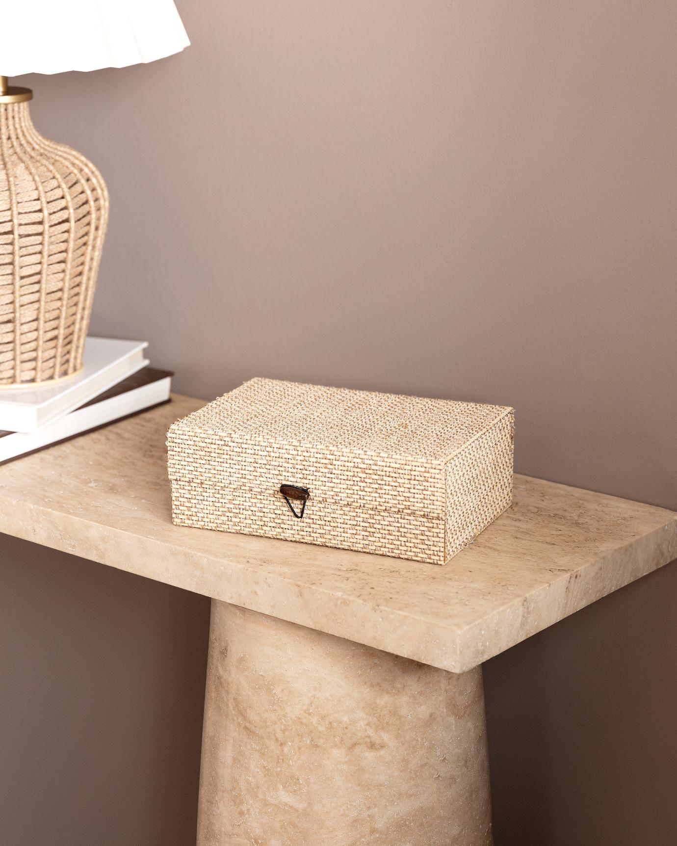 Madame Coco Julien Dekorativna kutijica, Krem, 22 cm