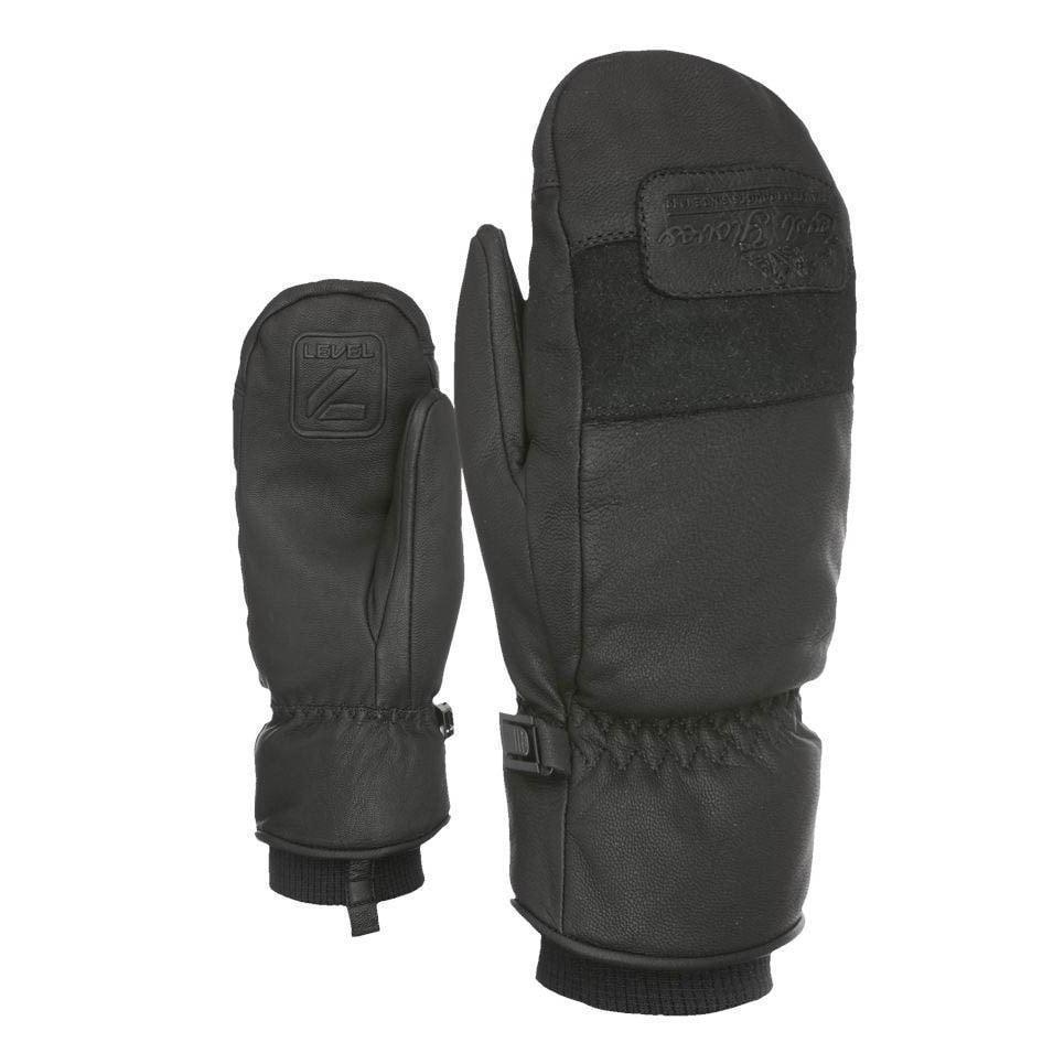LEVEL Muške rukavice za skijanje EMIRE MITT, Crne