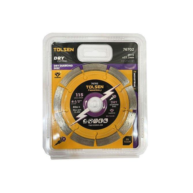 TOLSEN Dijamantska rezna ploča 76702, 115x22.2 mm