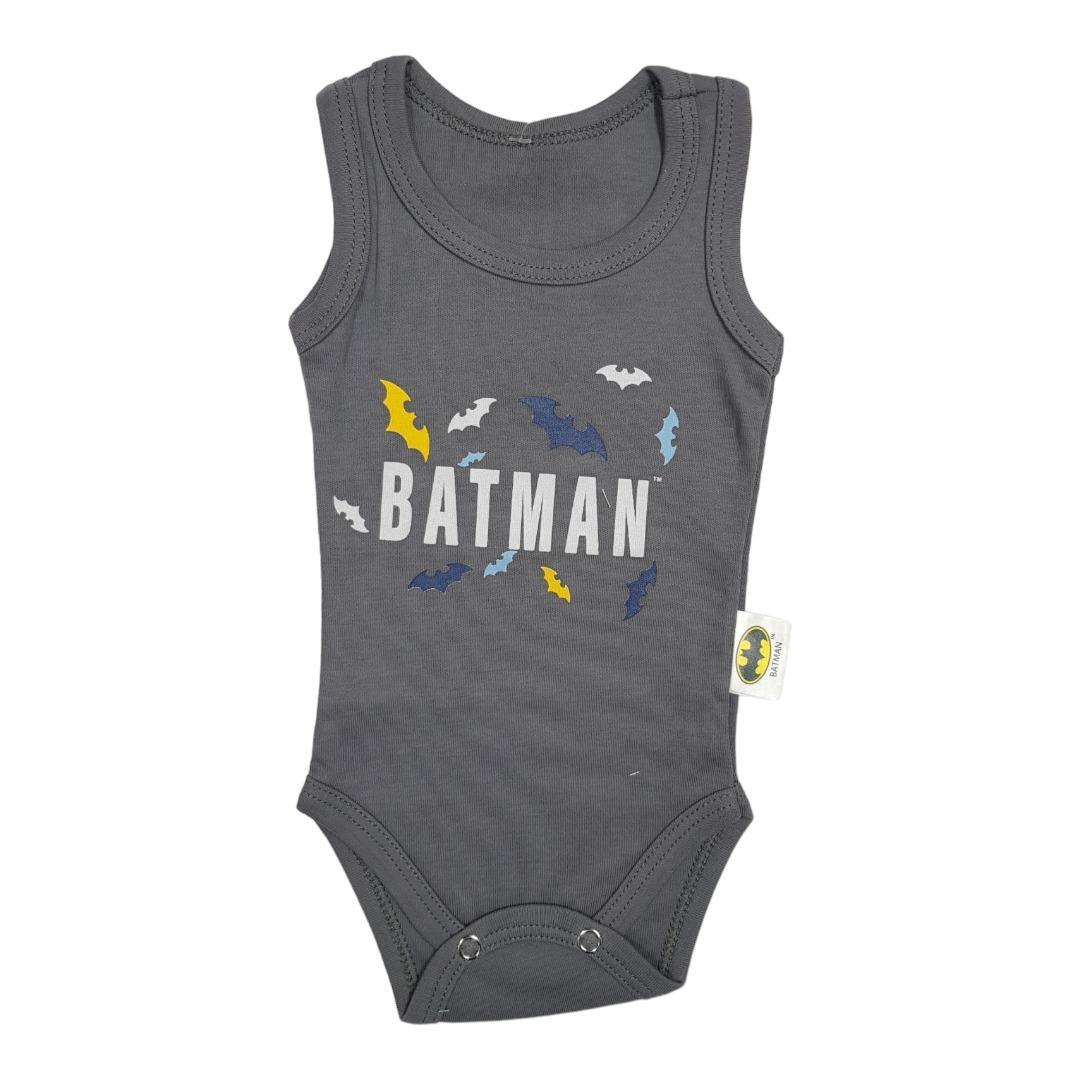 STEFAN Bodi za bebe Batman, Tamnosivi