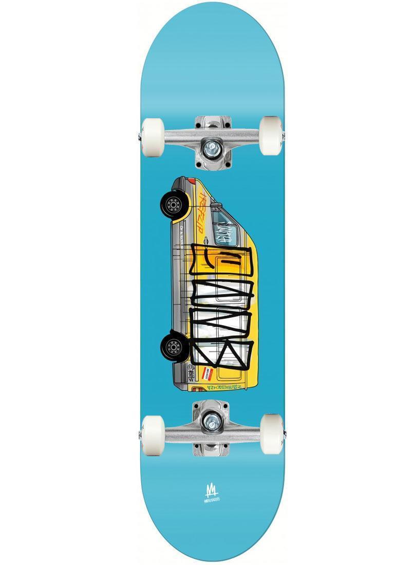 AMBASSADORS Skejtbord Komplet Van, Svetloplavi
