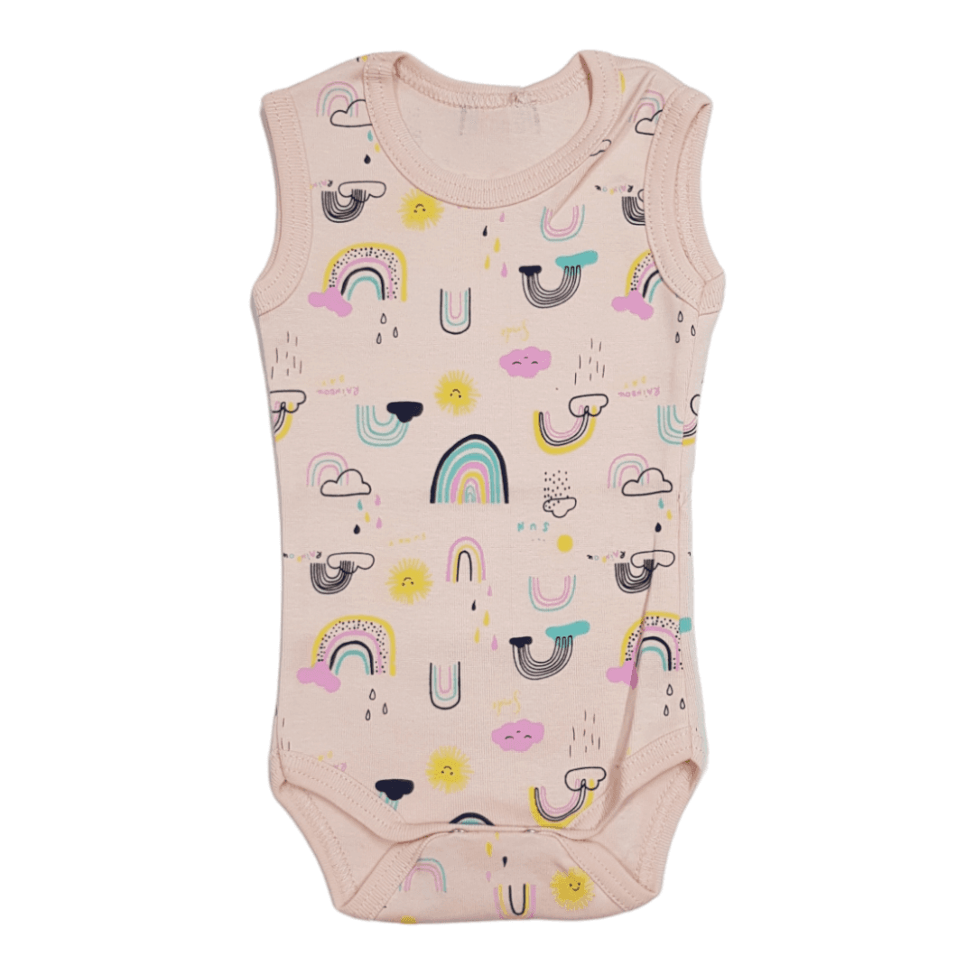 SAN-TEX Bodi za bebe Dugice, Roze