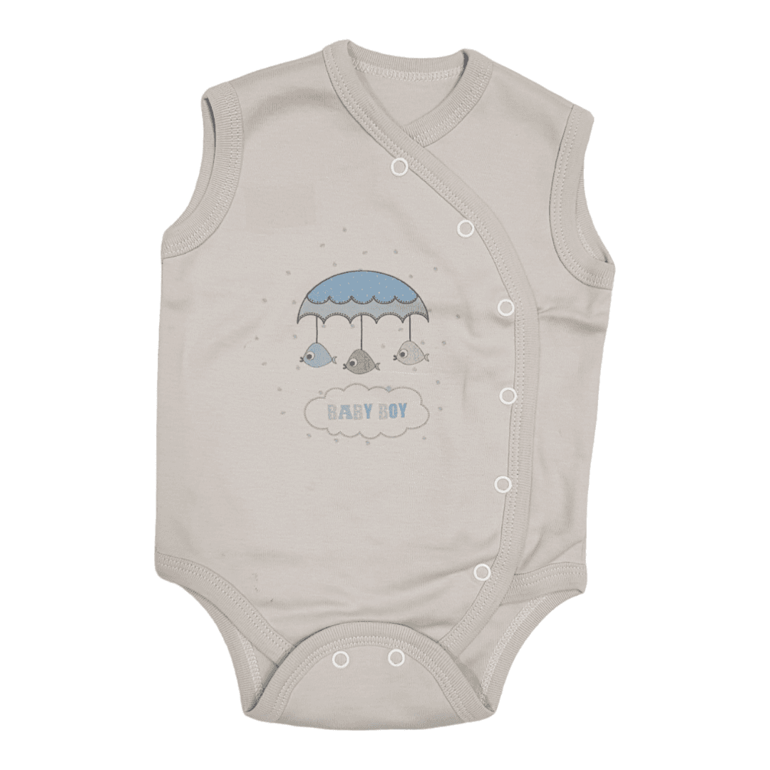 IVONA Bodi za bebe Ptičice, Beli