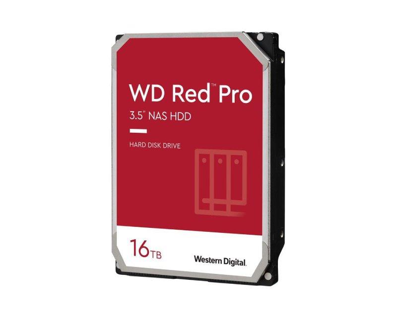 WD Hard disk WD161KFGX 16TB 3.5" SATA III 512MB 7200rpm, Red Pro