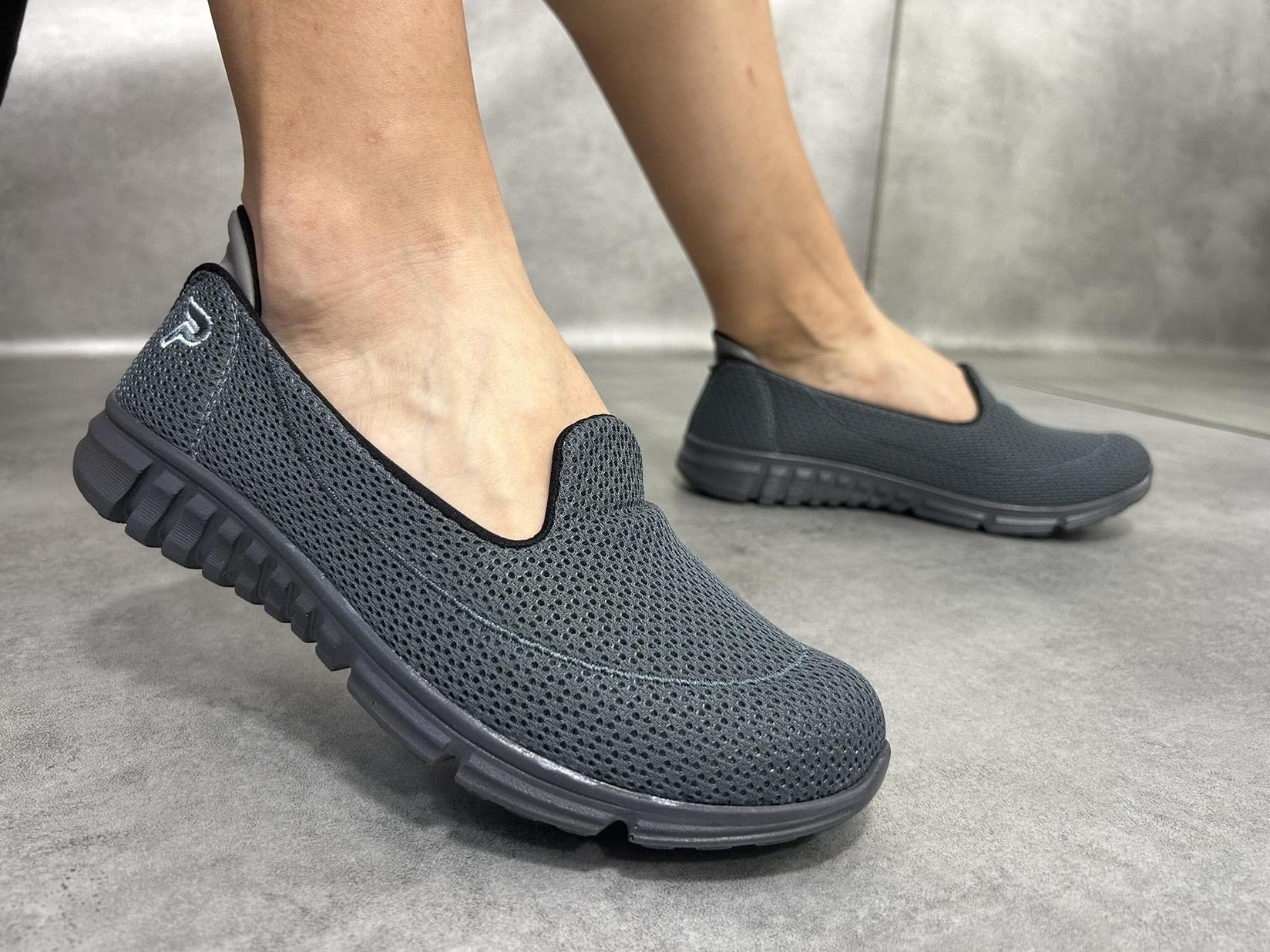 MISMI Ženske espadrile tamno sive