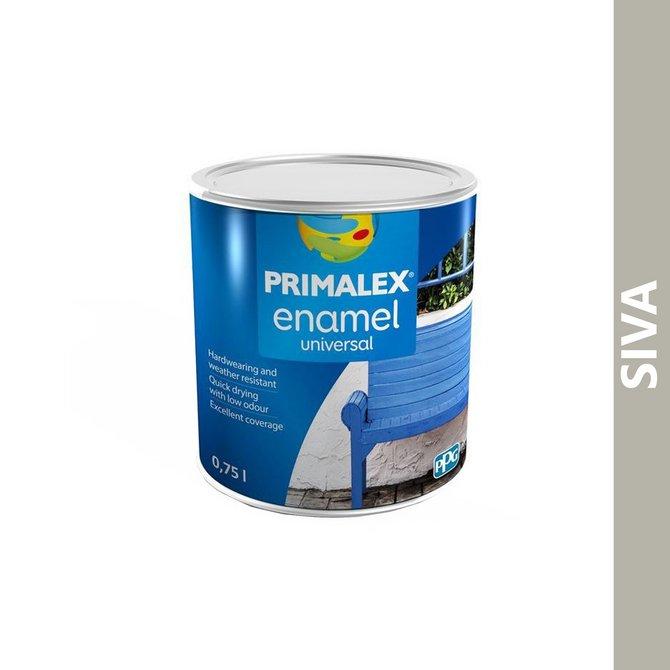 PRIMALEX Emajl na vodenoj bazi, 0.75l, Sivi