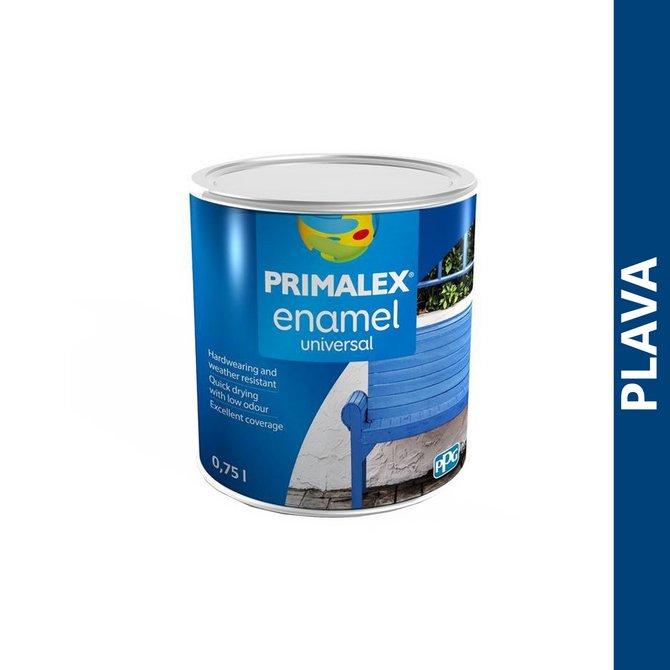 PRIMALEX Emajl na vodenoj bazi, 0.75l, Plavi