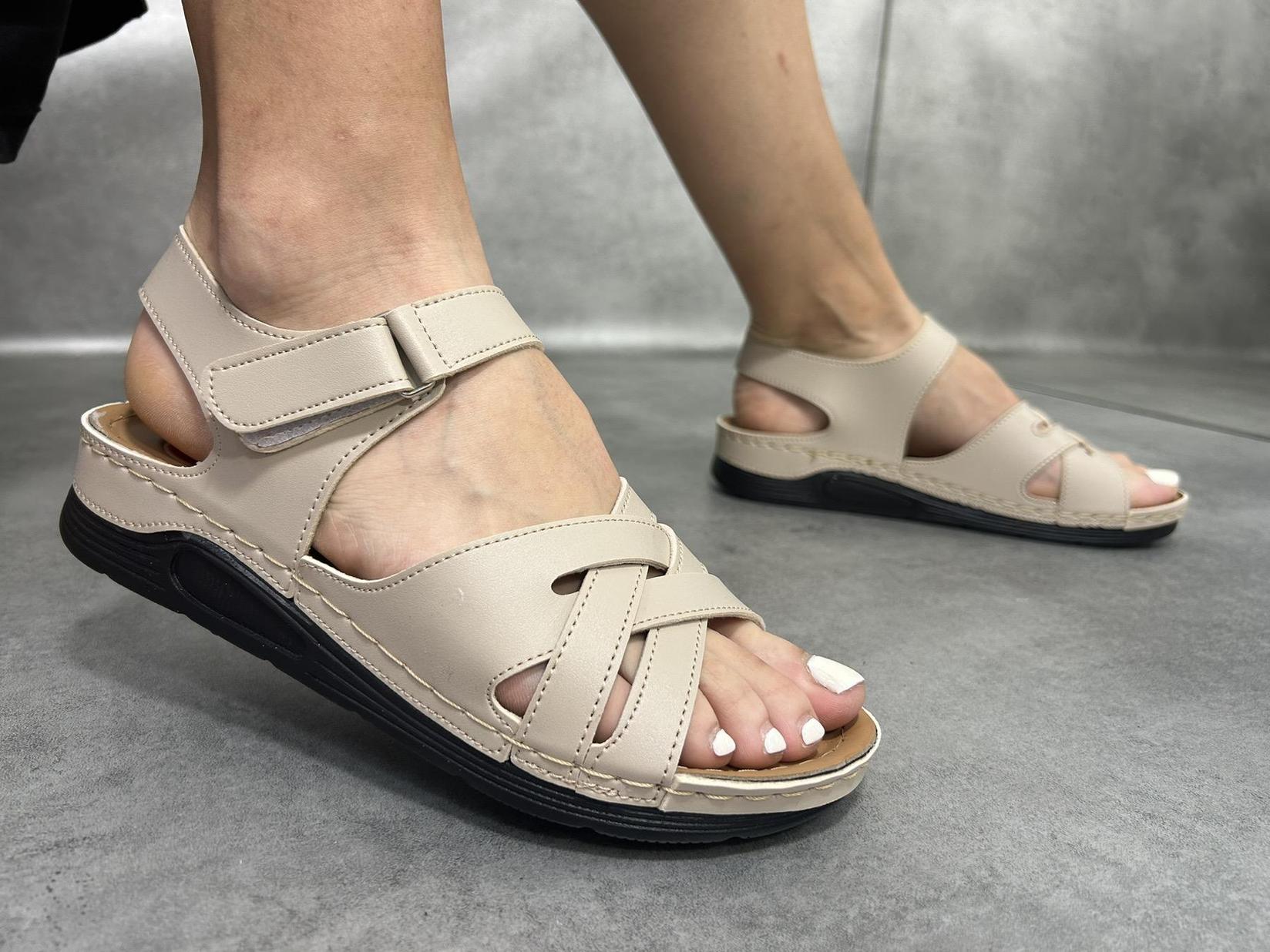 MISMI Ženske sandale bež