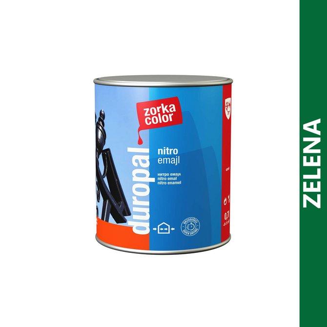 DUROPAL Nitro emajl lak, 0.7l, Zeleni