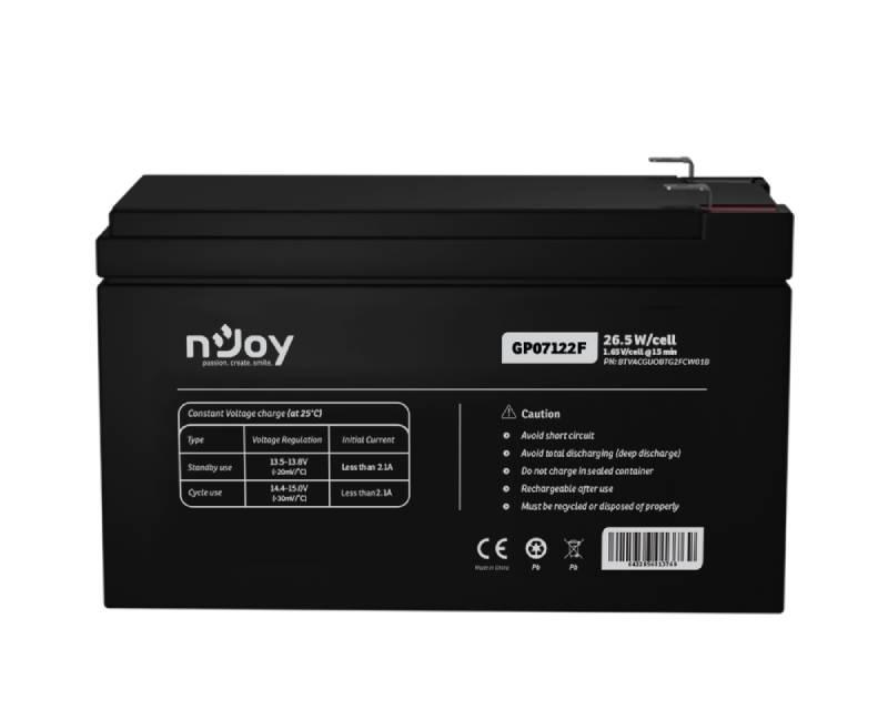 NJOY Baterija za UPS GP07122F 12V 7Ah (BTVACGUOBTG2FCW01B)